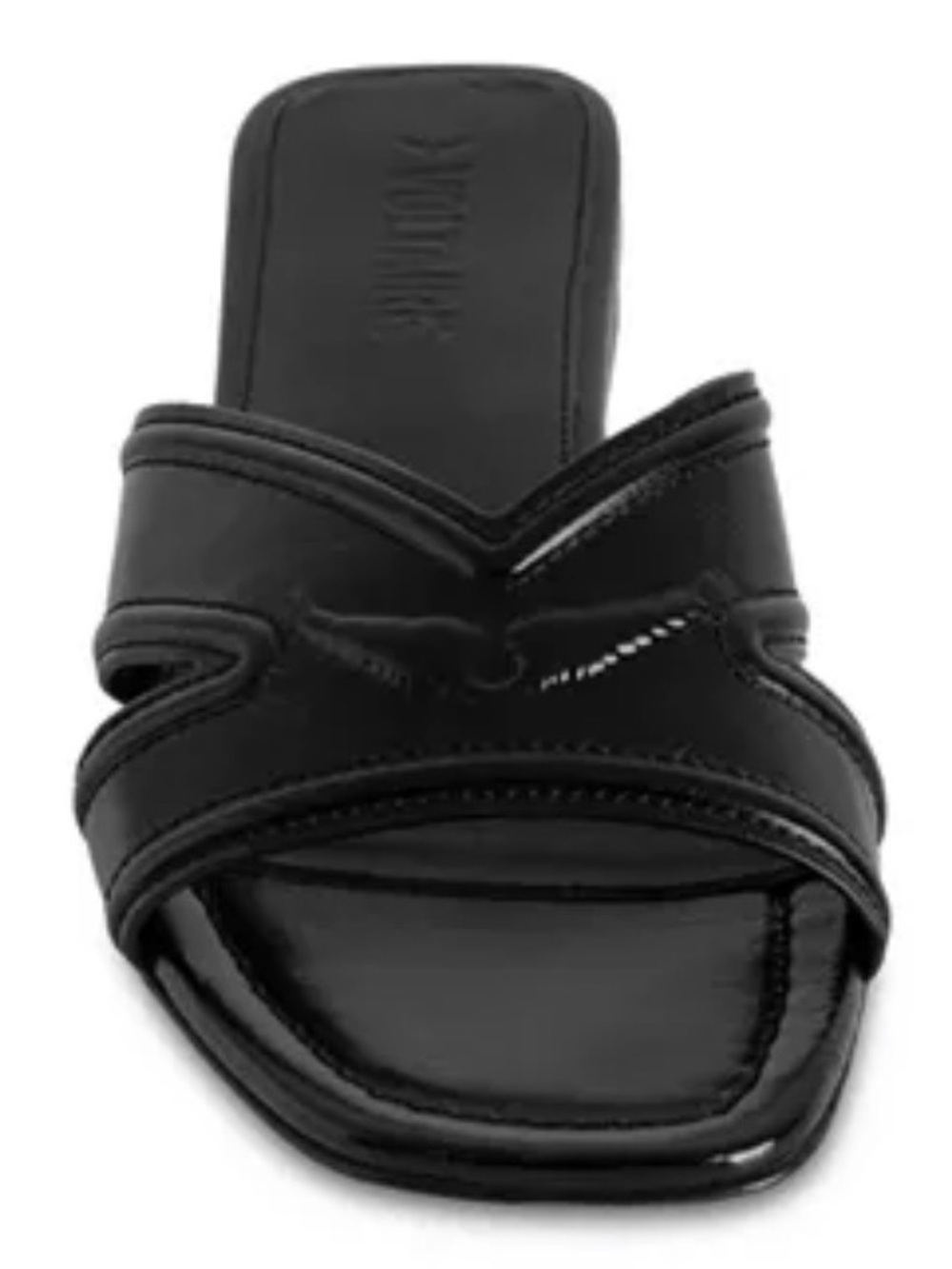 NEW Zadig & Voltaire Azora Slide Sandals in Noir